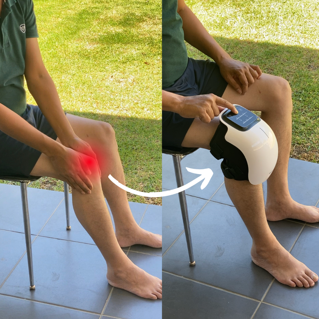 KneeEase™ Heat Therapy Knee Massager