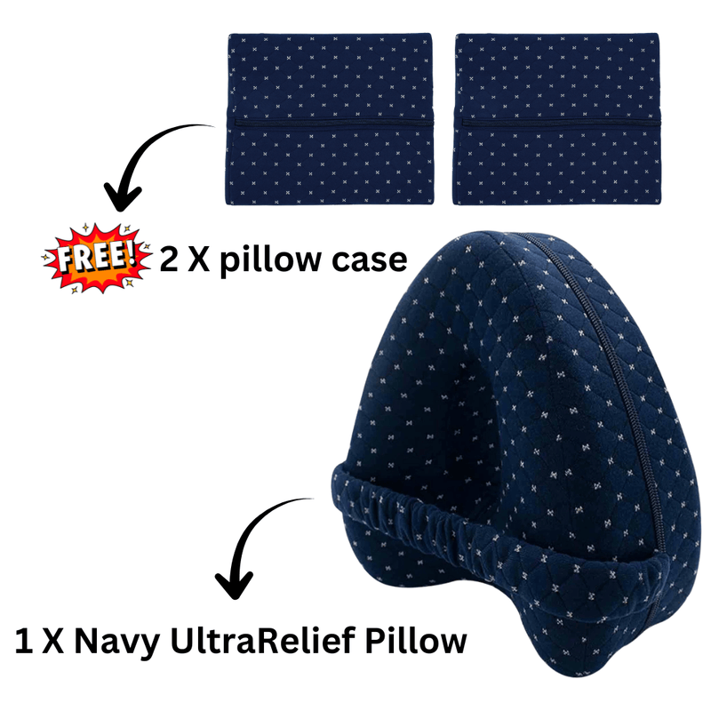 UltraRelief Pillow + 2x Free Cases