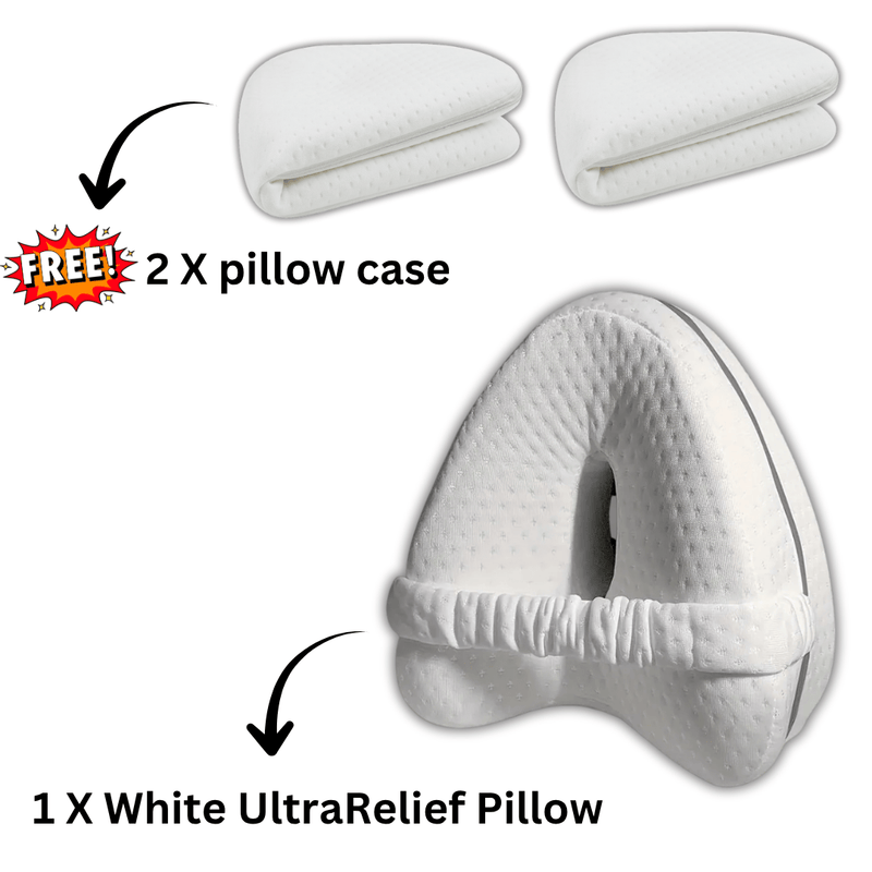 UltraRelief Pillow + 2x Free Cases