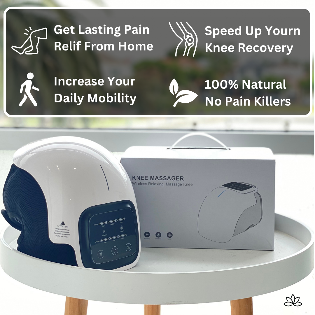 KneeEase™ Heat Therapy Knee Massager